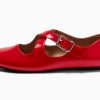 Women's Ballet Flats Comfortable Closed Round Toe Criss Cross Ankle Strap Dress Dance Flat Shoes