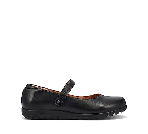 Chorus Women's Shoes- Stylish Leather Mary Janes with Adjustable Straps, Removable Footbed, Arch Support, Metatarsal Support and