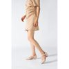 Women's Ankle Strap Closed Toe Low Chunky Heel Dress Work Pumps