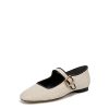 Women's Michaela Stud Mary Jane Flat