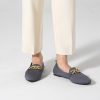 Women's Casual Dressy Loafers, Comfortable Mesh Slip On Loafers, Summer Breathable Lightweight Pointed Toe Flats Shoes for Women