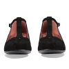 Women Vintage Low Heel Mary Jane Oxford Shoes Round Closed Toe Ankle T-Strap Dress Sandals Chunky Block Heels Cutout Mary Jane