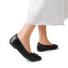 Women's Foldable Flats Shoes Pointed Toe Ballet Flats Bowknot Comfort Slip on Dress Shoes