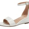 Girls High Heels Sandal for Girls Open Toe Ankle Buckle Strap Dress Shoes for Little Big Kids in Wedding Party Block Chunky Pump