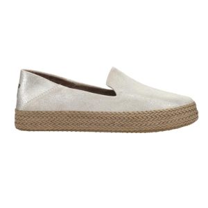 Womens Carolina Espadrille Slip On Flats Casual - Black