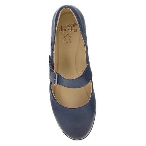 Collette Women's Mary Jane Shoes - Removable Insole, Arch Support, Lightweight Rubber Outsole, Comfortable for Flight