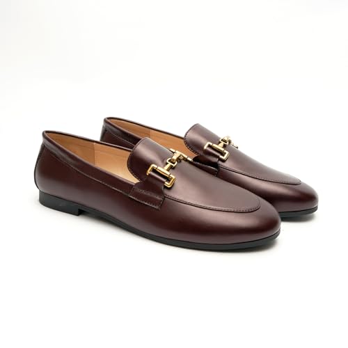 Loafers for Women | Penny Loafers | Slip-on Flats Shoes | Moccasin for Walking | Women's Loafer Flat | Business Casual Shoe