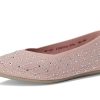 Women's Cleo Point-Gleam N Glow Ballet Flat
