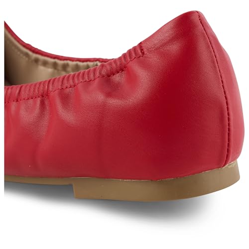 Women's Flats Round Toe Comfort Elastic Flats for Women