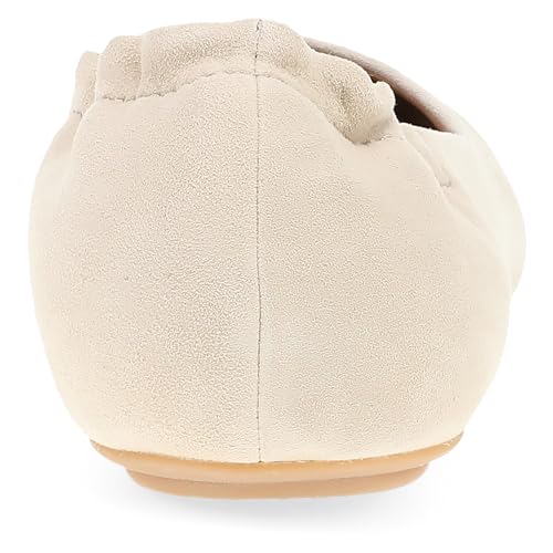 Mollie Slip-On Ballerina Flats for Women – Built-in Wedge with Arch Support – Versatile Casual to Dressy Footwear – Lightweight