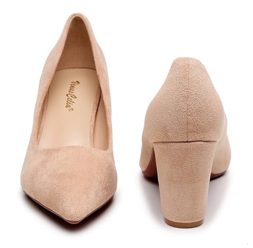 Women's Lewin Pump Chunky Heel Shoe