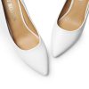 Women's High Chunky Pointed Closed Toe Block Heels Wedding Classic Slip On Dress Pumps Shoes