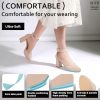IN3 Womens Closed Toe Heels Chunky Block Platform Pumps Pointed Toe Ankle Strap Dress Shoes for Women Comfortable Wedding Short