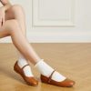 Mary Jane Ballet Flats, Black Flats for Women, Ankle Strap Dressy Comfortable Flats