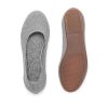 Women’s Ballet Flat Shoes Knit Dress Shoes Round Toe Slip On Ballerina Flats for Woman Low Wedge Comfort Soft