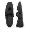 Flats for Women Square Toe Ballet Flats Cross Strap Comfortable Arch Support Dressy Knit Flats for Women Mary Jane Flats Slip On