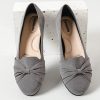 Women's Ballet Flats, Comfortable Round Toe Slip On Flat Shoes Classic Suede Office Dress Shoes for Work