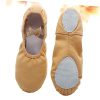 1 Pair Leather Slippers for Men Ballet Dance Shoes Pumps Children Ballet Shoes Leather Flats Shoes for Women Flats Slippers for
