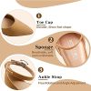 Womens Pointed Toe Pumps Shoes Ankle Strap Chunky Low Heels Metal Lined Sandals Designed for Women